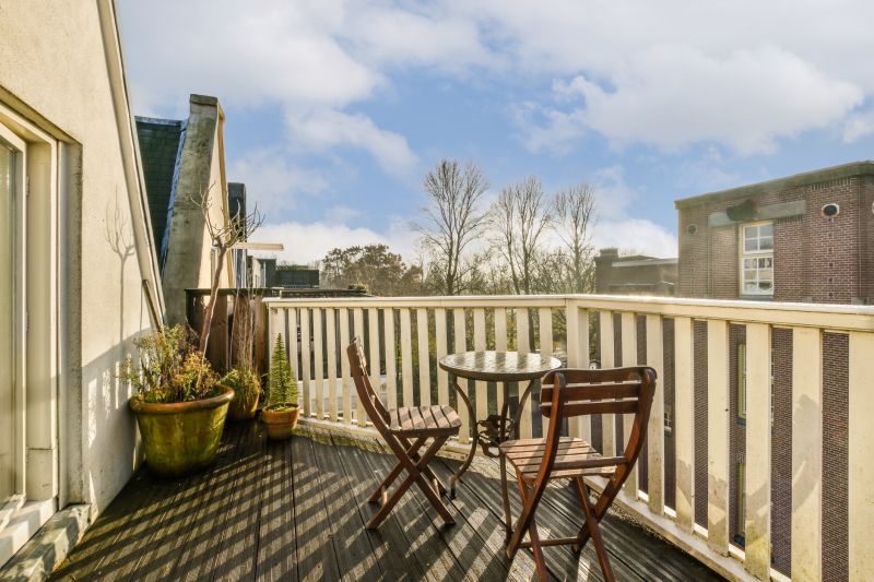 Balcony with Wooden Decking